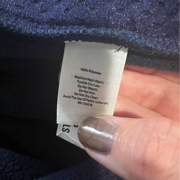 Vineyard Vines Navy Fleece hooded Jacket unisex size large - Picture 13 of 14